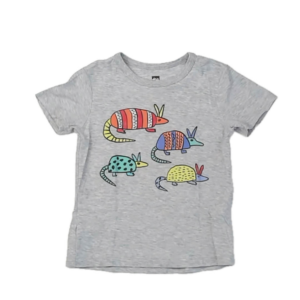 Tea Collection Boys Gray Armadillo T-Shirt size: 3T